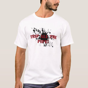 Ölfeld-Shirt-Öl-Fleck T-Shirt