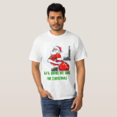 Ölfeld-Weihnachtswunsch T-Shirt (Vorne ganz)
