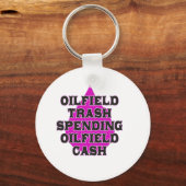 Ölfeldausgabe für Ölfeldausfälle Schlüsselanhänger (Vorderseite)