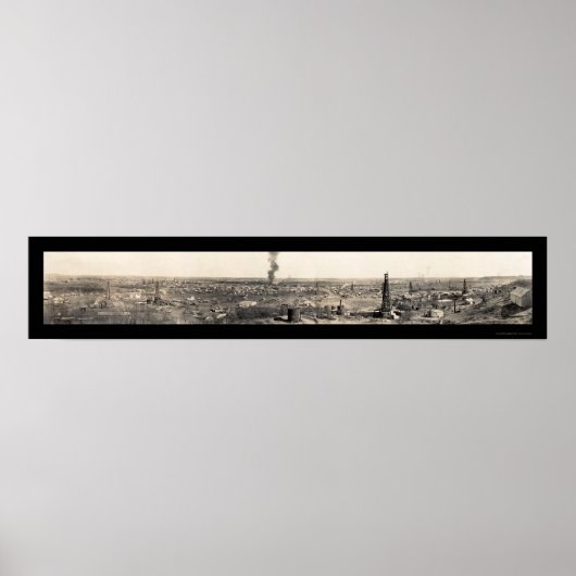 Ölfelder Ranger TX Foto 1919 Poster (Vorne)