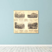 Ölfelder, Wohnsitz Leinwanddruck (Insitu (Holzboden))