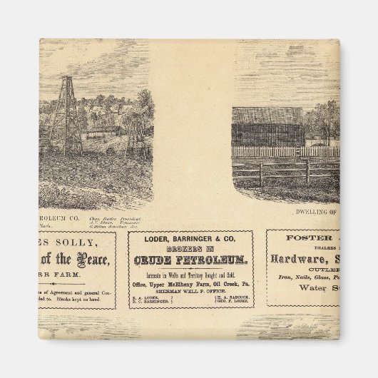 Ölfelder, Wohnsitz Magnet (Vorne)