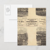 Ölfelder, Wohnsitz Postkarte (Vorne/Hinten)