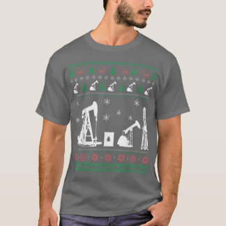 Ölfelderfahrer Uggi Weihnachtssüßer Funny Gift T-Shirt