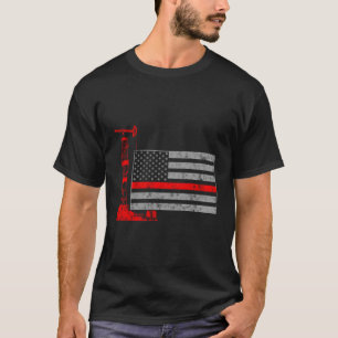 Ölfeldratspende für US-amerikanische Ölfeld-Arbeit T-Shirt