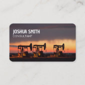 Ölfield Petroleum Oil Company Visitenkarte (Vorderseite)