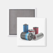 Ölfilter für Kraftfahrzeuge Magnet (Vorderseite/Rückseite)