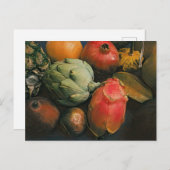 Ölfruchtanstrich Postkarte (Vorne/Hinten)