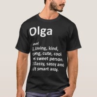 OLGA Definition Personalisiert Name Funny Birthday
