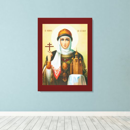 Olga Leinwanddruck (Insitu (Holzboden))