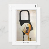 Olga Rozanova #102 - Fine Art Postcard Postkarte (Vorne/Hinten)