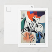 Olga Rozanova #10 - Fine Art Postcard Postkarte (Vorne/Hinten)