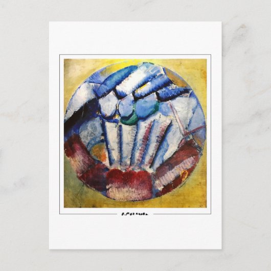 Olga Rozanova #114 - Fine Art Postcard Postkarte (Vorderseite)