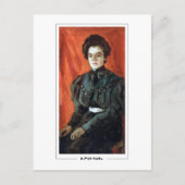 Olga Rozanova #121 - Fine Art Postcard Postkarte (Vorderseite)