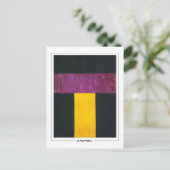 Olga Rozanova #137 - Fine Art Postcard Postkarte (Stehend Vorderseite)