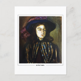 Olga Rozanova #141 - Fine Art Postcard Postkarte