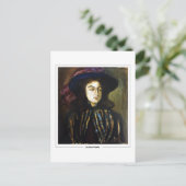 Olga Rozanova #141 - Fine Art Postcard Postkarte (Stehend Vorderseite)