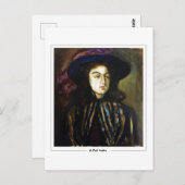 Olga Rozanova #141 - Fine Art Postcard Postkarte (Vorne/Hinten)