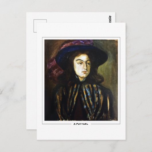 Olga Rozanova #141 - Fine Art Postcard Postkarte (Vorne/Hinten)