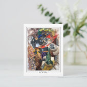 Olga Rozanova #145 - Fine Art Postcard Postkarte (Stehend Vorderseite)