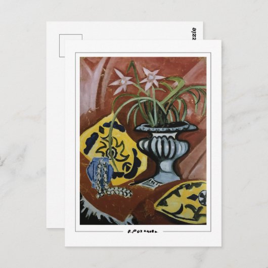 Olga Rozanova #160 - Fine Art Postcard Postkarte (Vorne/Hinten)