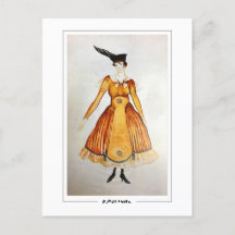 Olga Rozanova #161 - Fine Art Postcard