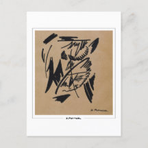 Olga Rozanova #162 - Fine Art Postcard