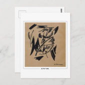 Olga Rozanova #162 - Fine Art Postcard Postkarte (Vorne/Hinten)