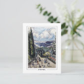 Olga Rozanova #16 - Fine Art Postcard Postkarte (Stehend Vorderseite)