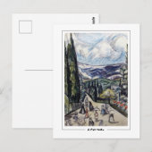Olga Rozanova #16 - Fine Art Postcard Postkarte (Vorne/Hinten)