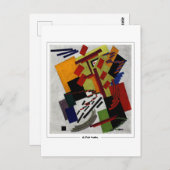 Olga Rozanova #64 - Fine Art Postcard Postkarte (Vorne/Hinten)