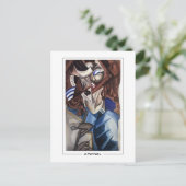 Olga Rozanova #70 - Fine Art Postcard Postkarte (Stehend Vorderseite)