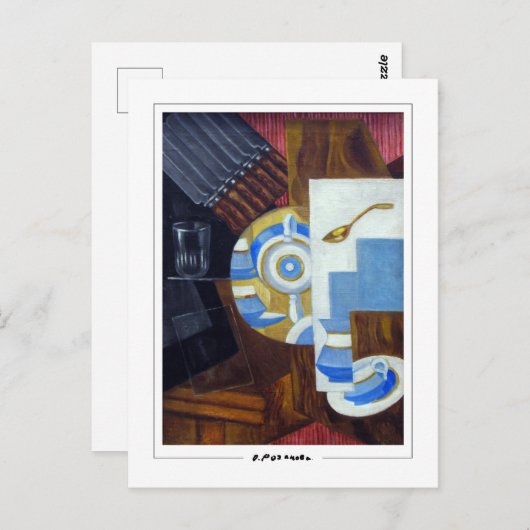 Olga Rozanova #7 - Fine Art Postcard Postkarte (Vorne/Hinten)