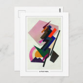 Olga Rozanova #80 - Fine Art Postcard Postkarte (Vorne/Hinten)