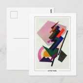Olga Rozanova #80 - Kunstpostkarte Postkarte (Vorne/Hinten)