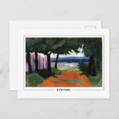 Olga Rozanova #86 - Fine Art Postcard Postkarte (Vorne/Hinten)