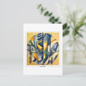 Olga Rozanova #92 - Fine Art Postcard Postkarte (Stehend Vorderseite)