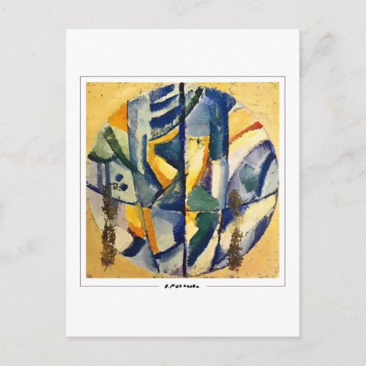 Olga Rozanova #92 - Fine Art Postcard Postkarte (Vorderseite)