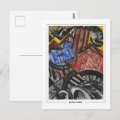 Olga Rozanova #97 - Fine Art Postcard Postkarte (Vorne/Hinten)
