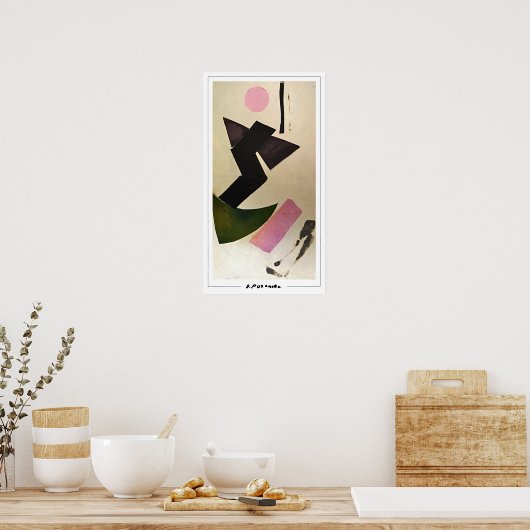 Olga Rozanova Zedign Art Poster #128 (Küche)