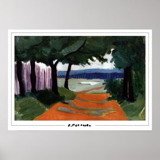 Olga Rozanova Zedign Art Poster #86 (Vorne)