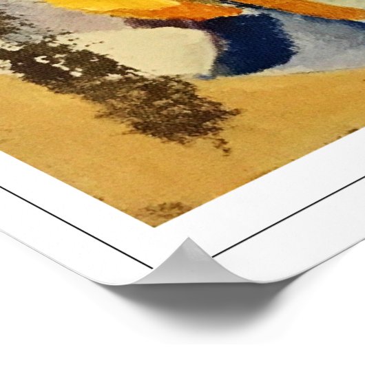 Olga Rozanova Zedign Art Poster #92 (Ecke)