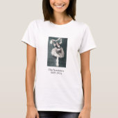 Olga Spessivtseva Russian Ballerina Tee Shirt (Vorderseite)