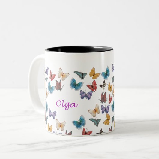 Olga Zweifarbige Tasse (Vorderseite Links)
