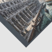 Ölgemälde am Canale Grande von Venedig mit San Mar Seidenpapier (Ausschnitt)