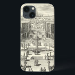 Ölgemälde am Garten von Versailles iPhone 13 Hülle<br><div class="desc">Ein verlockendes Schwarz-Weiß-Ölgemälde der Brunnen im Garten von Versailles von Paul Decker. Decker war ein architektonischer Lehrling im 16. Jahrhundert. Er produzierte eine Reihe von Entwürfen,  die in einem Buch veröffentlicht wurden,  darunter dieses. Wenn Sie jemanden kennen,  der wunderschöne künstlerische architektonische Rendezvous genießt,  dann wäre das ein perfektes Geschenk!</div>