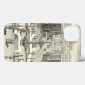 Ölgemälde am Garten von Versailles Case-Mate iPhone Hülle (Rückseite (Horizontal))