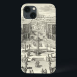 Ölgemälde am Garten von Versailles iPhone 13 Hülle<br><div class="desc">Ein verlockendes Schwarz-Weiß-Ölgemälde der Brunnen im Garten von Versailles von Paul Decker. Decker war ein architektonischer Lehrling im 16. Jahrhundert. Er produzierte eine Reihe von Entwürfen,  die in einem Buch veröffentlicht wurden,  darunter dieses. Wenn Sie jemanden kennen,  der wunderschöne künstlerische architektonische Rendezvous genießt,  dann wäre das ein perfektes Geschenk!</div>
