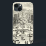 Ölgemälde am Garten von Versailles iPhone 13 Hülle<br><div class="desc">Ein verlockendes Schwarz-Weiß-Ölgemälde der Brunnen im Garten von Versailles von Paul Decker. Decker war ein architektonischer Lehrling im 16. Jahrhundert. Er produzierte eine Reihe von Entwürfen,  die in einem Buch veröffentlicht wurden,  darunter dieses. Wenn Sie jemanden kennen,  der wunderschöne künstlerische architektonische Rendezvous genießt,  dann wäre das ein perfektes Geschenk!</div>