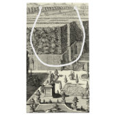 Ölgemälde am Garten von Versailles Kleine Geschenktüte (Rückseite)
